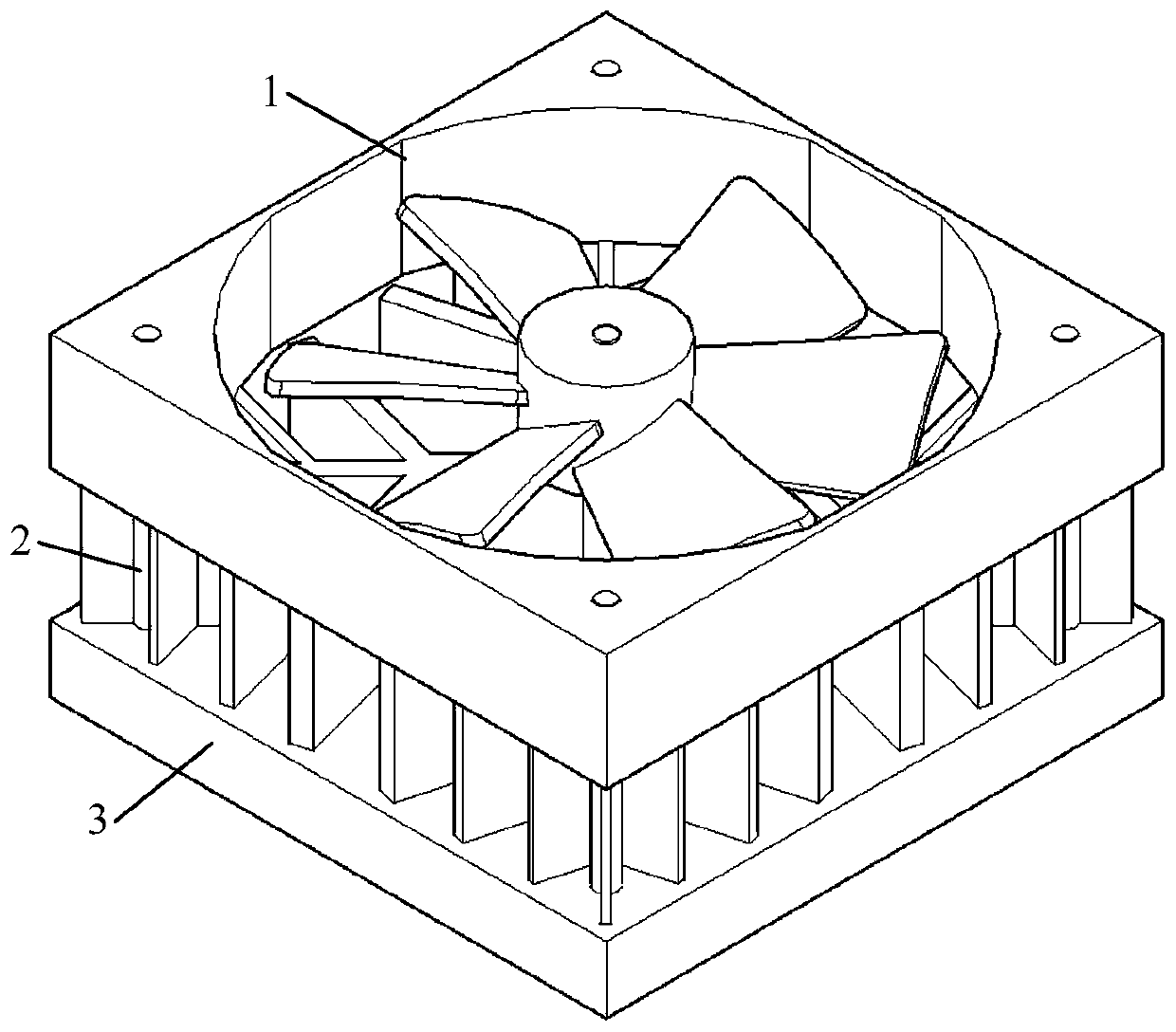 Gradient-sized pore sintered core vapor chamber heat exchanger for electronic chip heat dissipation and preparation method of vapor chamber heat exchanger