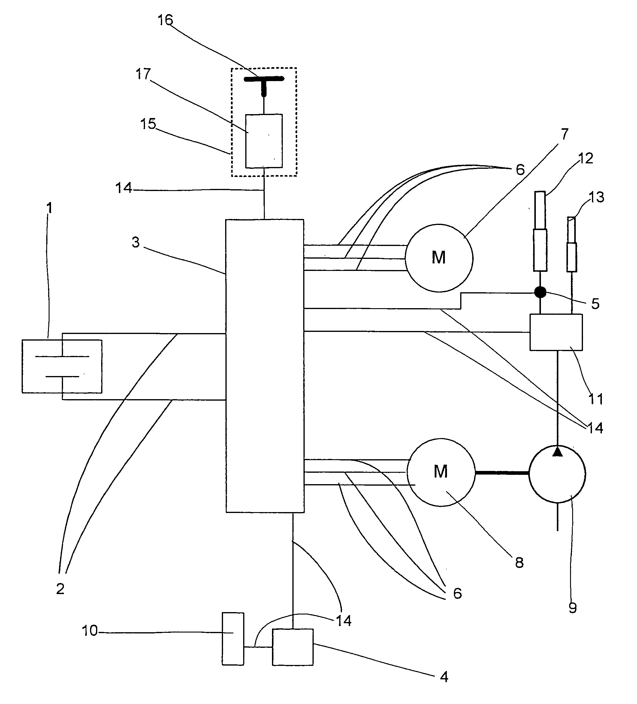 Industrial truck with an electrical control unit