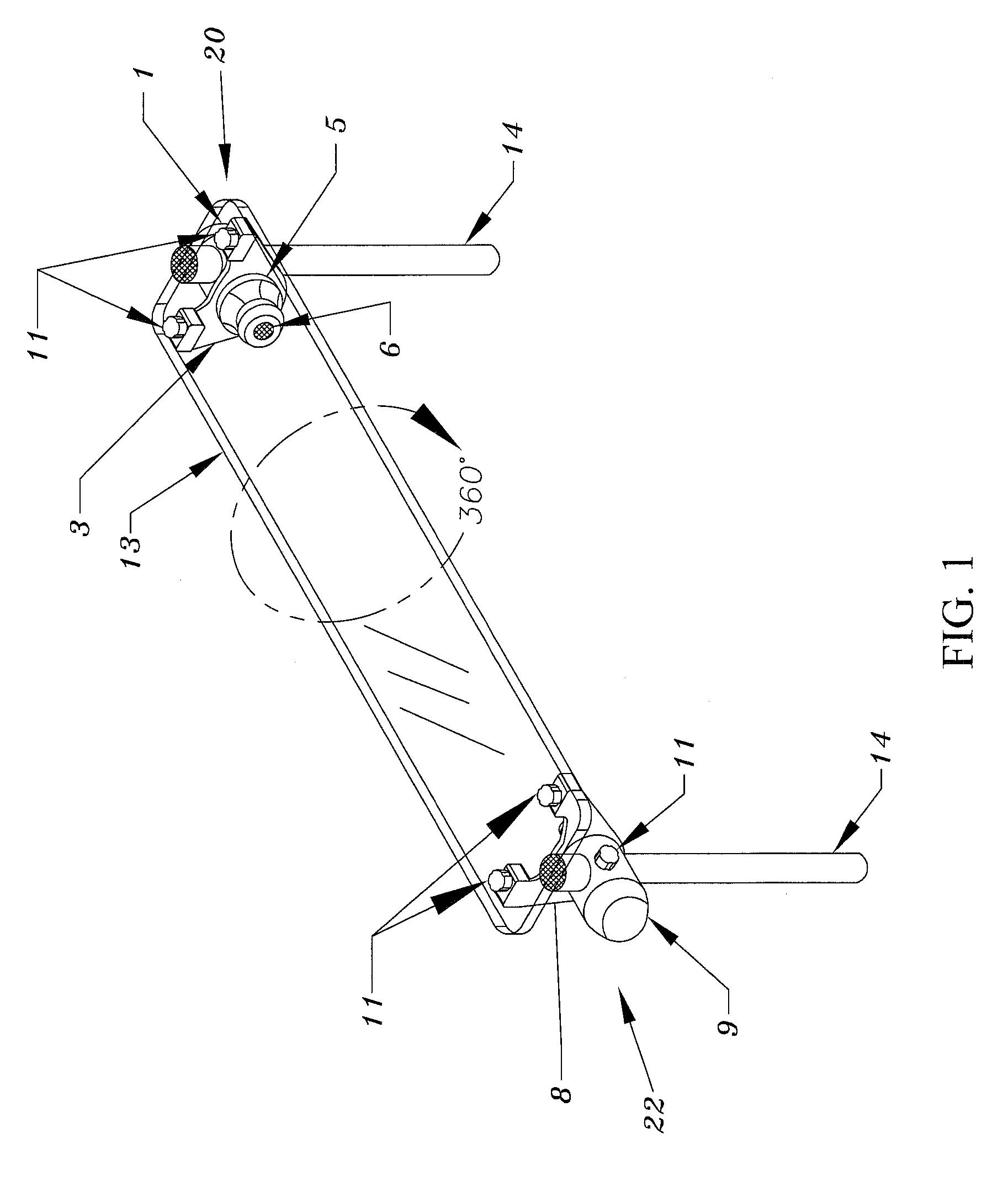 Food shield having a single-sided locking mechanism