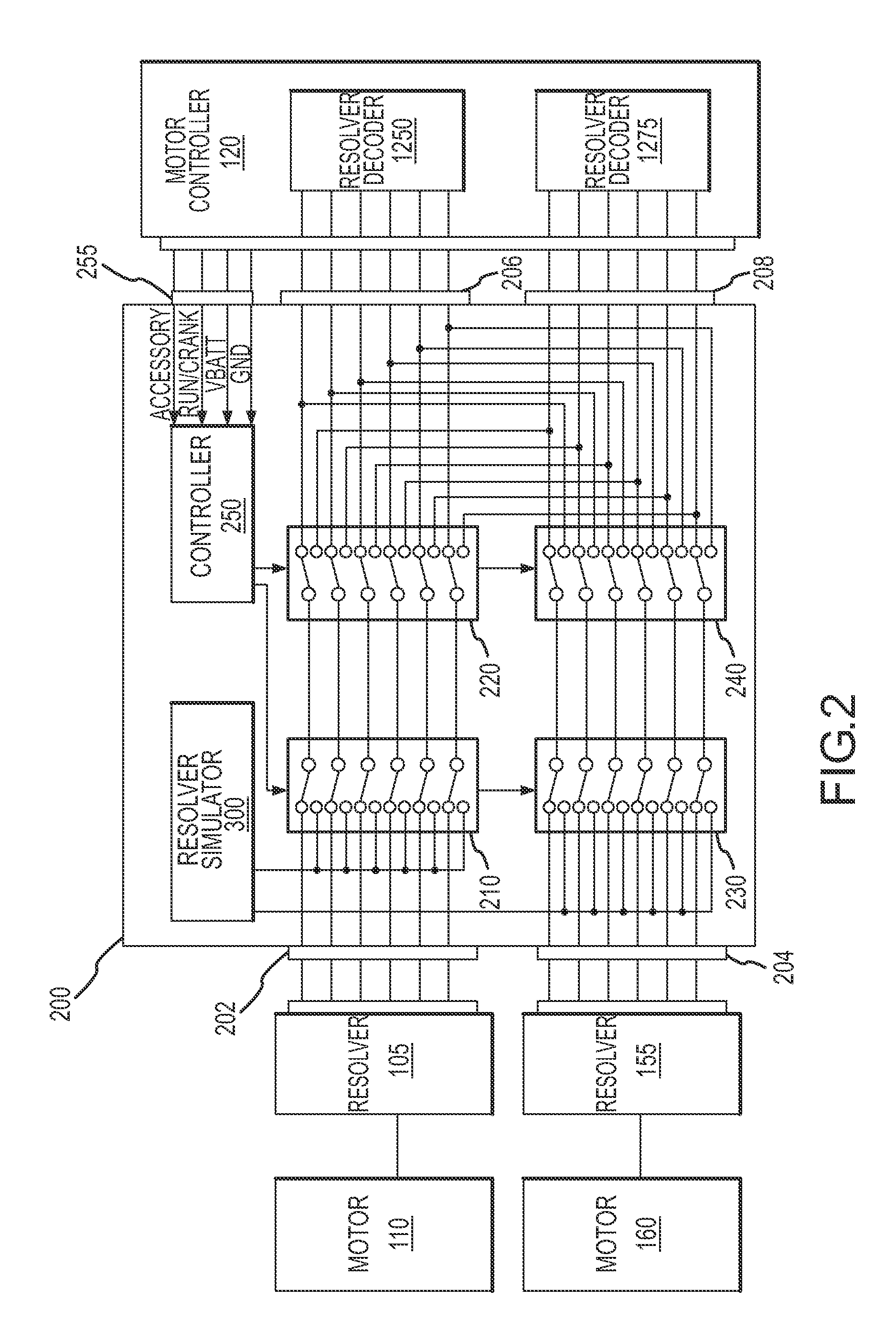 Apparatus and mehtods for diagnosing motor-resolver system faults