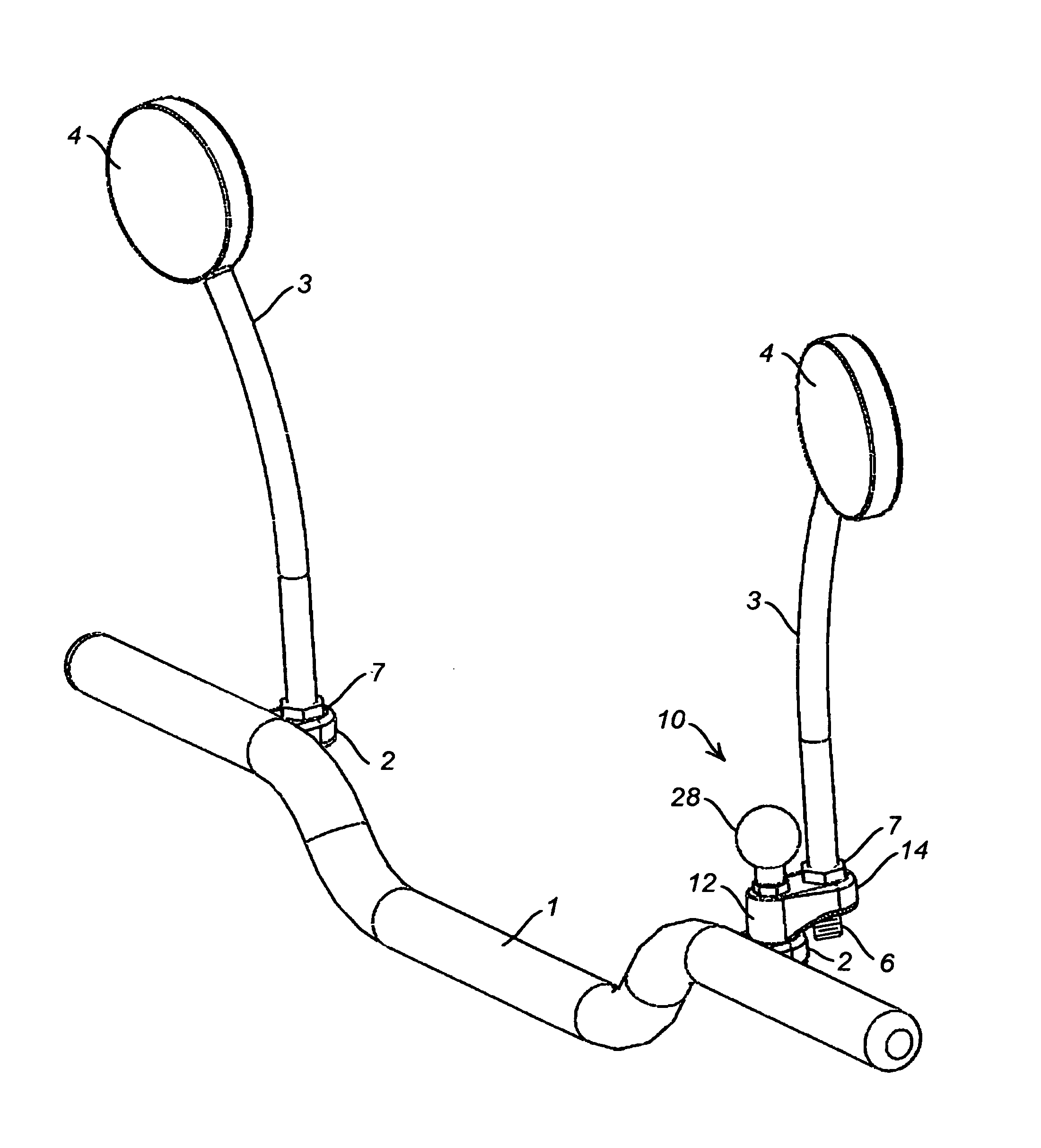 Mirror adapter mount