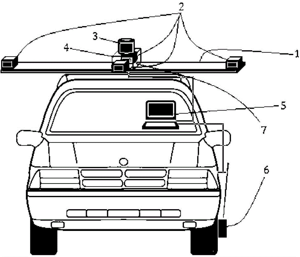 Indoor parking lot high-precision map generation device and method