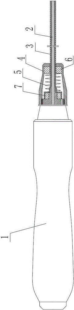 Double-conduit ultrasonic lithotripter