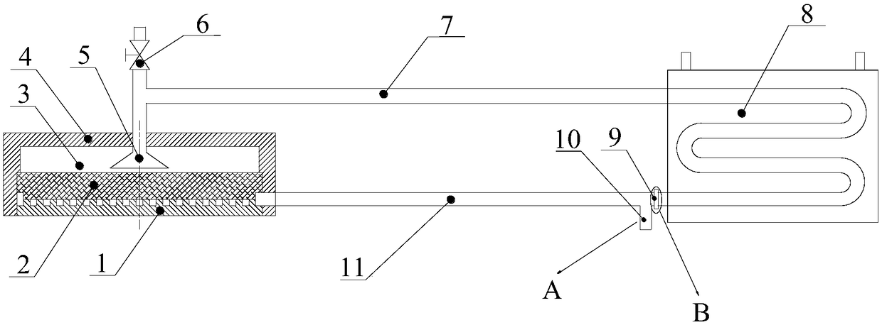 Loop heat pipe capable of being rapidly started