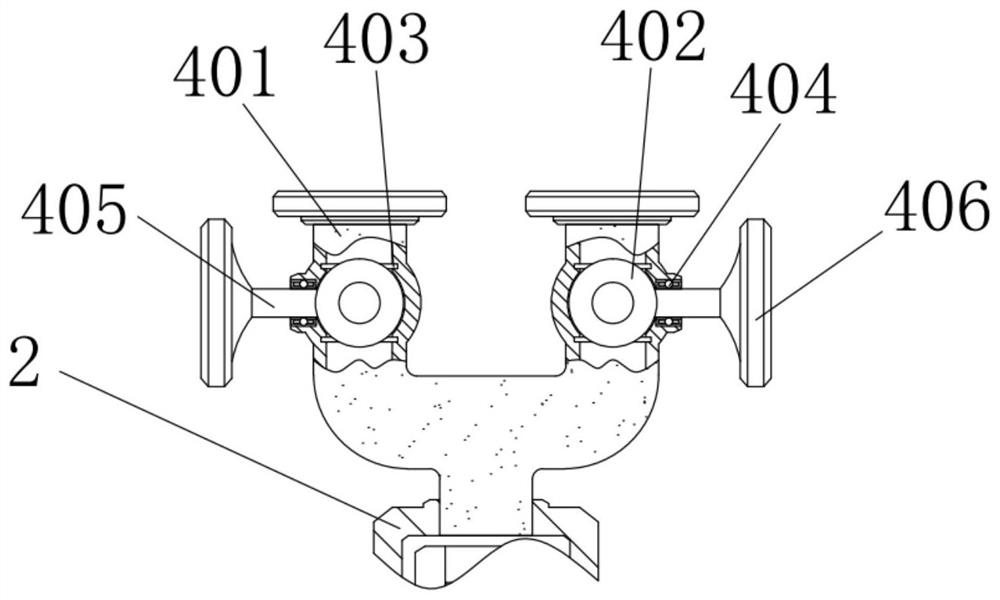 Multi-waterway intelligent output water pump