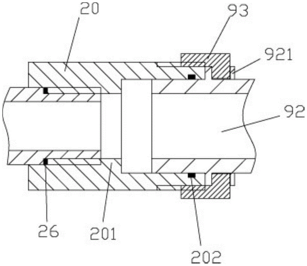 A sliding plug-in variable capacity energy-saving water heater