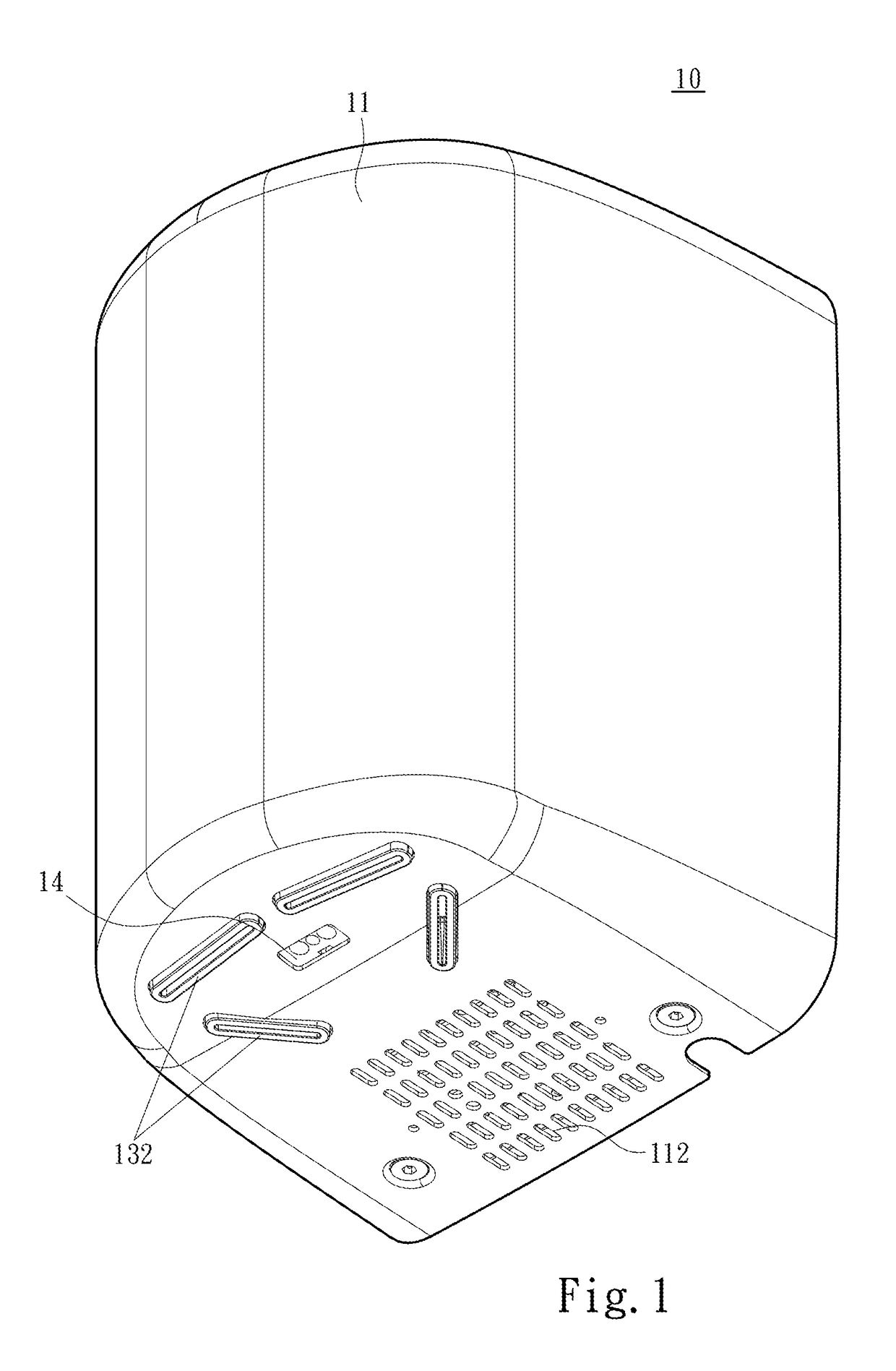 Hand dryer with reduced air-intake noise