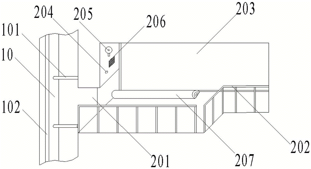 Elevator escape device