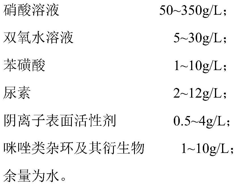 Nickel removing liquid agent for electronickelling anti-corrosion layer, preparation method and chemical nickel removing process