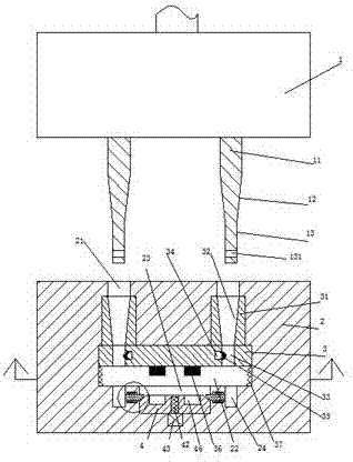 Safe power energizing assembly