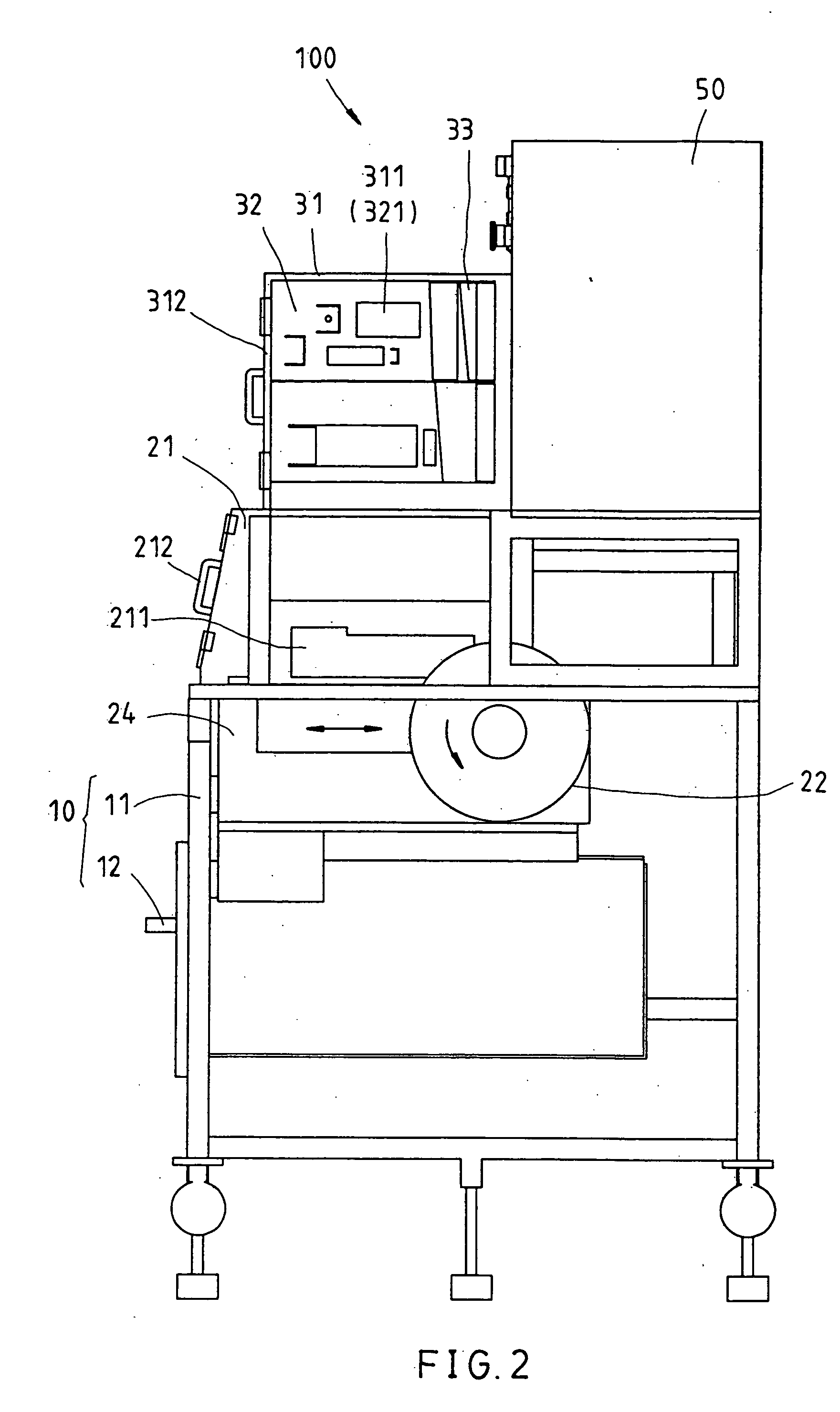 Multipurpose blind cutting machine