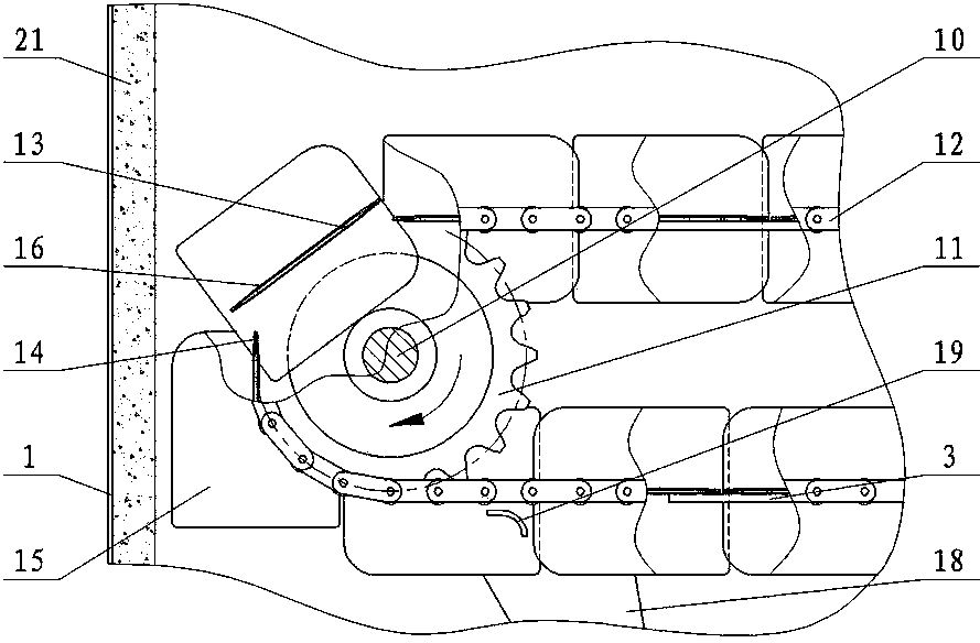 Continuous corncob dryer