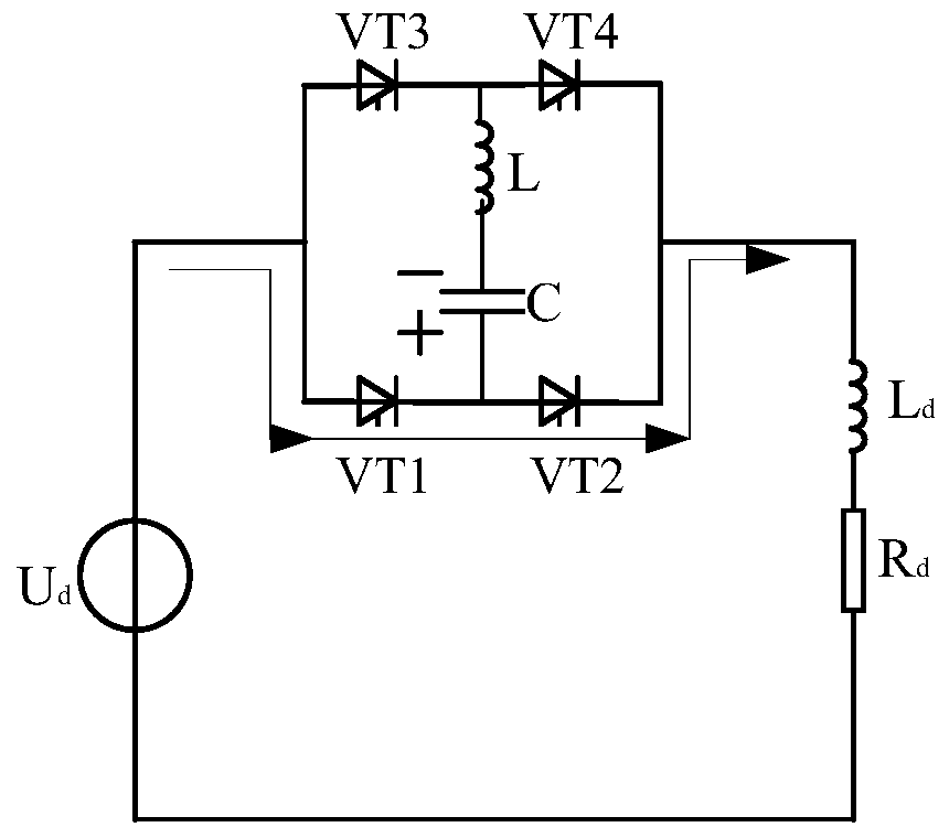 DC current limiter and its driving method