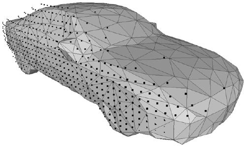 Point cloud error calculation method