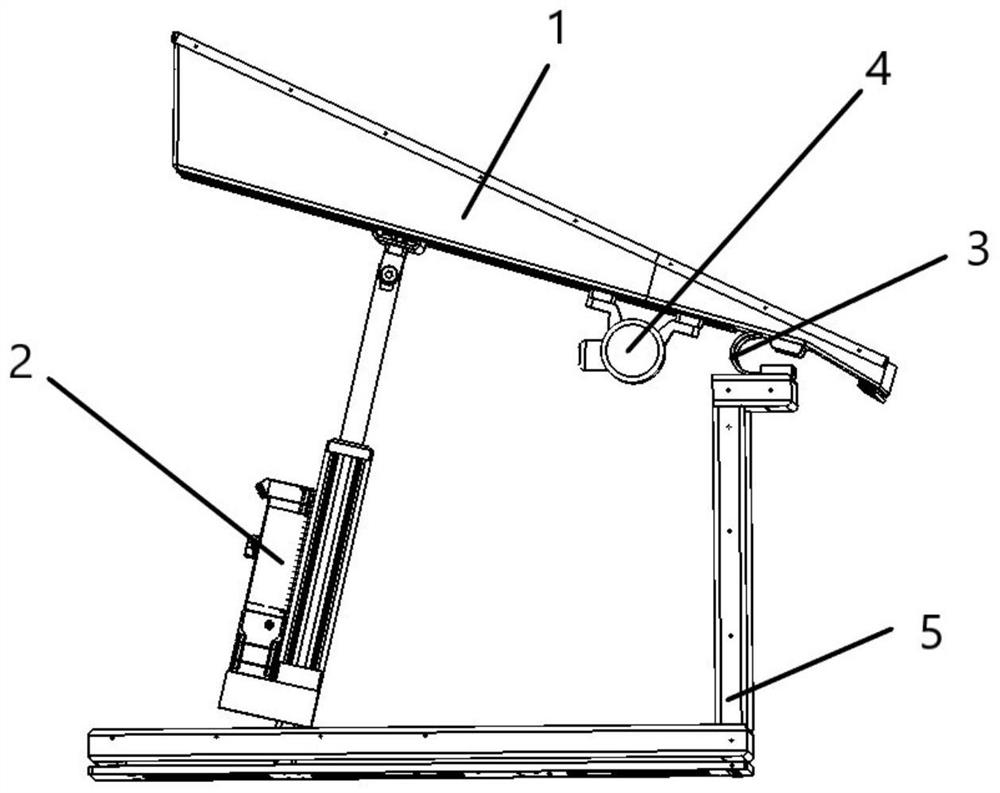 Ash hopper feeding device and plastering robot