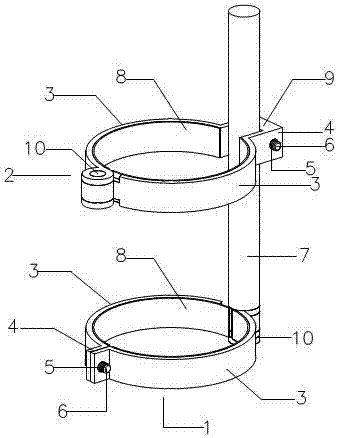 Scaffold steel pipe joint