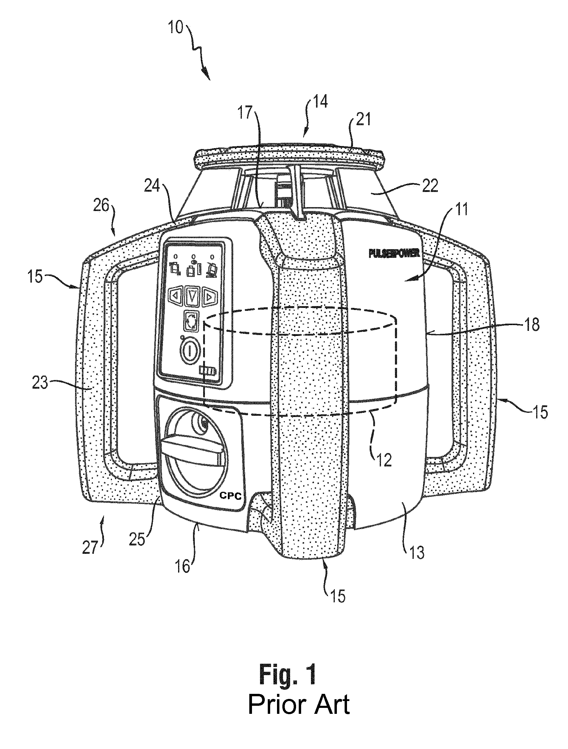 Rotating laser