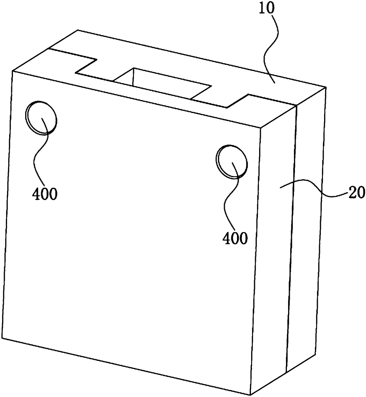 Pin anti-falling structure for producing automobile part mold