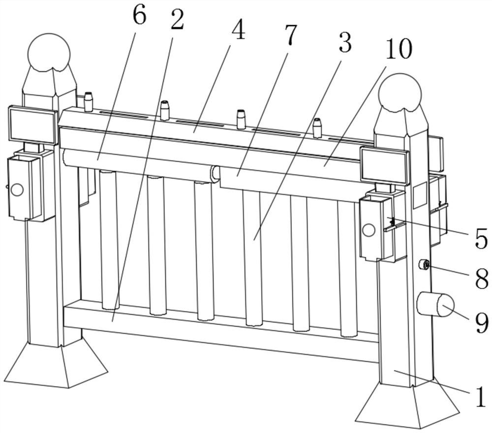 A smart guardrail for urban traffic