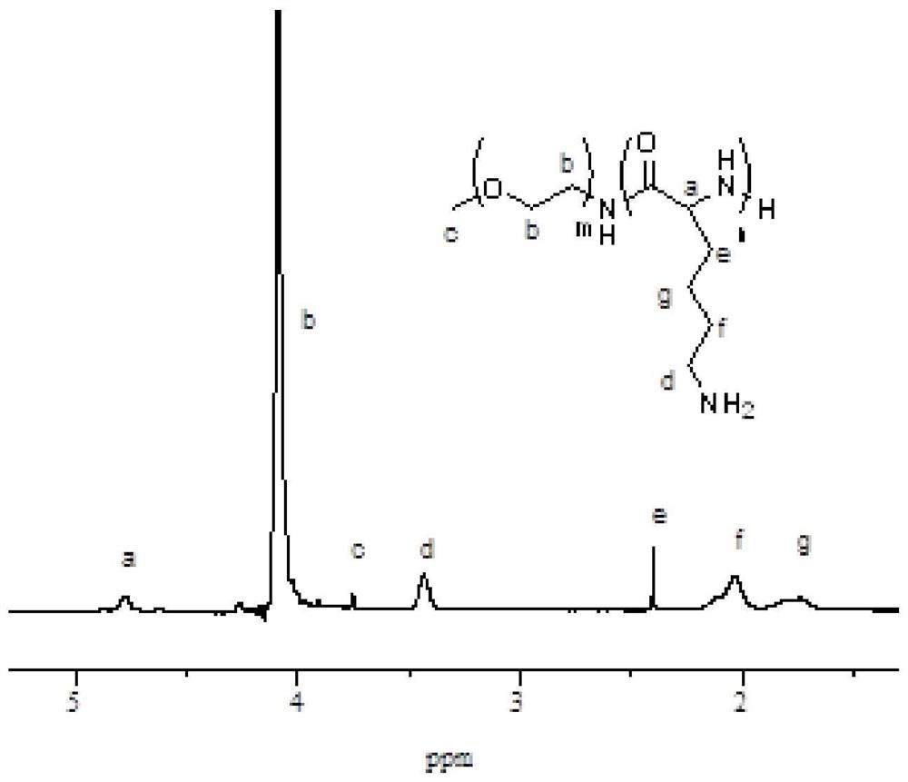 A kind of cationic polymer and its preparation method and application