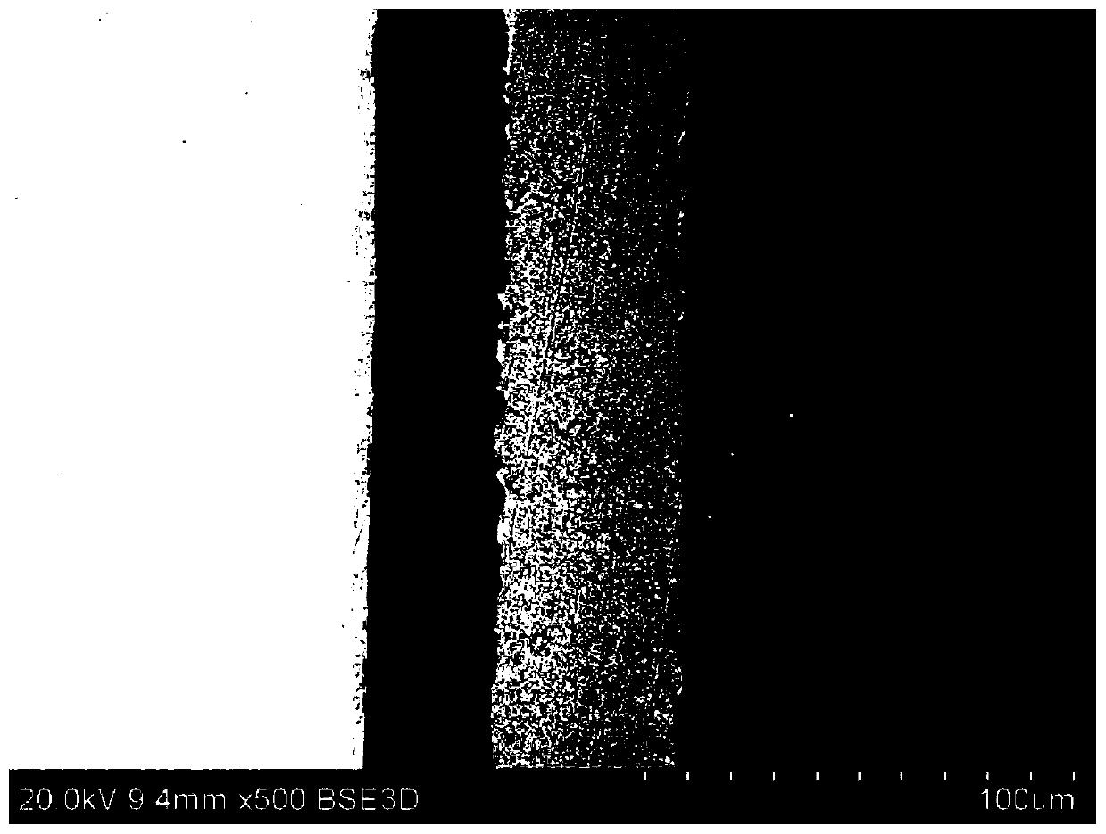 Method for connecting N-type Bi2Te3 and Cu electrode based on nano-silver solder paste and nickel plating