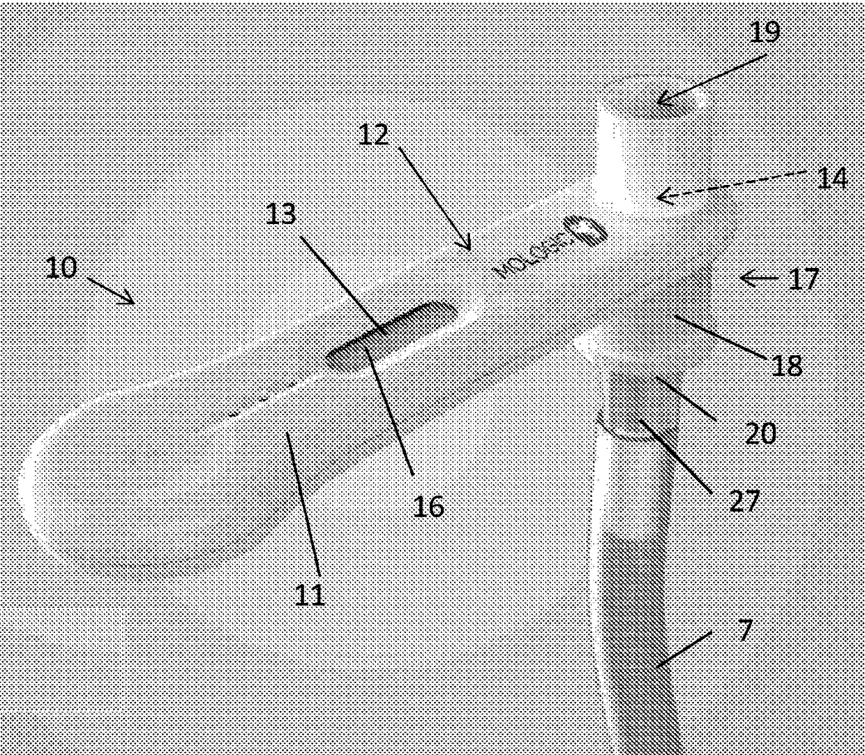 Diagnostic test with lateral flow test strip