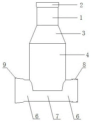 An integral fiberglass inspection well