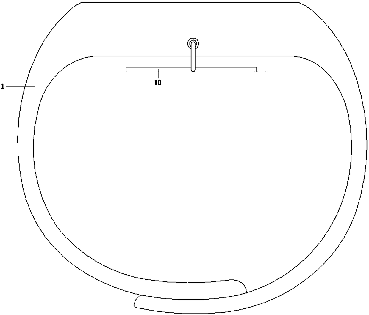 Difficult-to-lose outward-bound training survival device with self-saving function