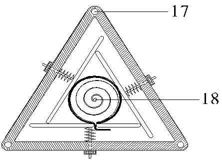 Unsaturated soil direct shear test device with adjustable shear ring diameter