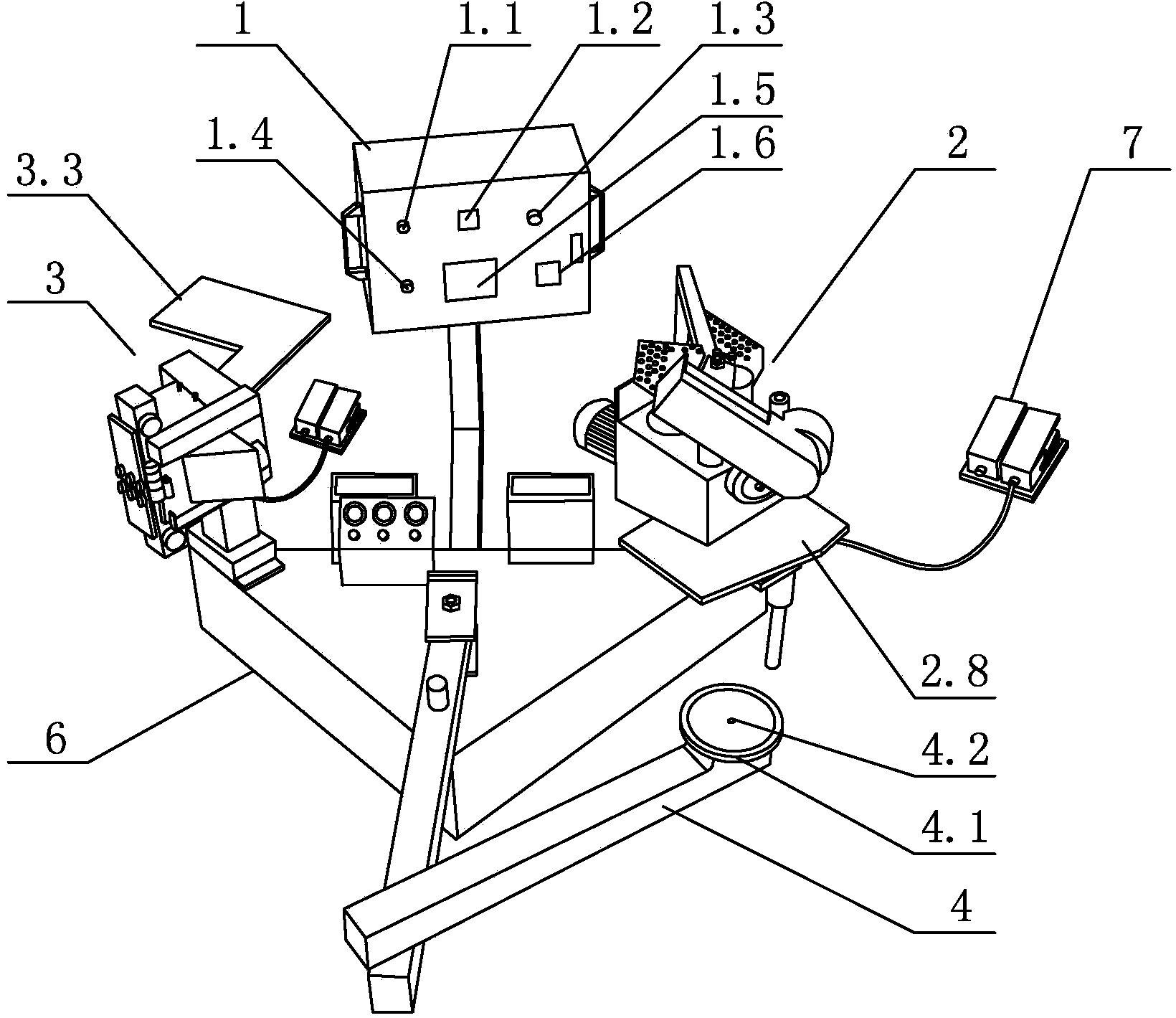 Numerical control irregular edge sealing and trimming system