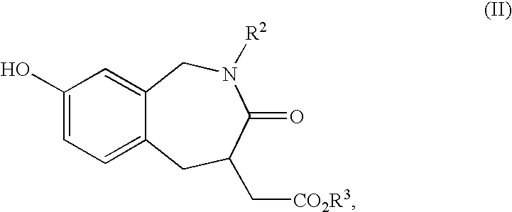 Process and intermediates for preparing benzazepines