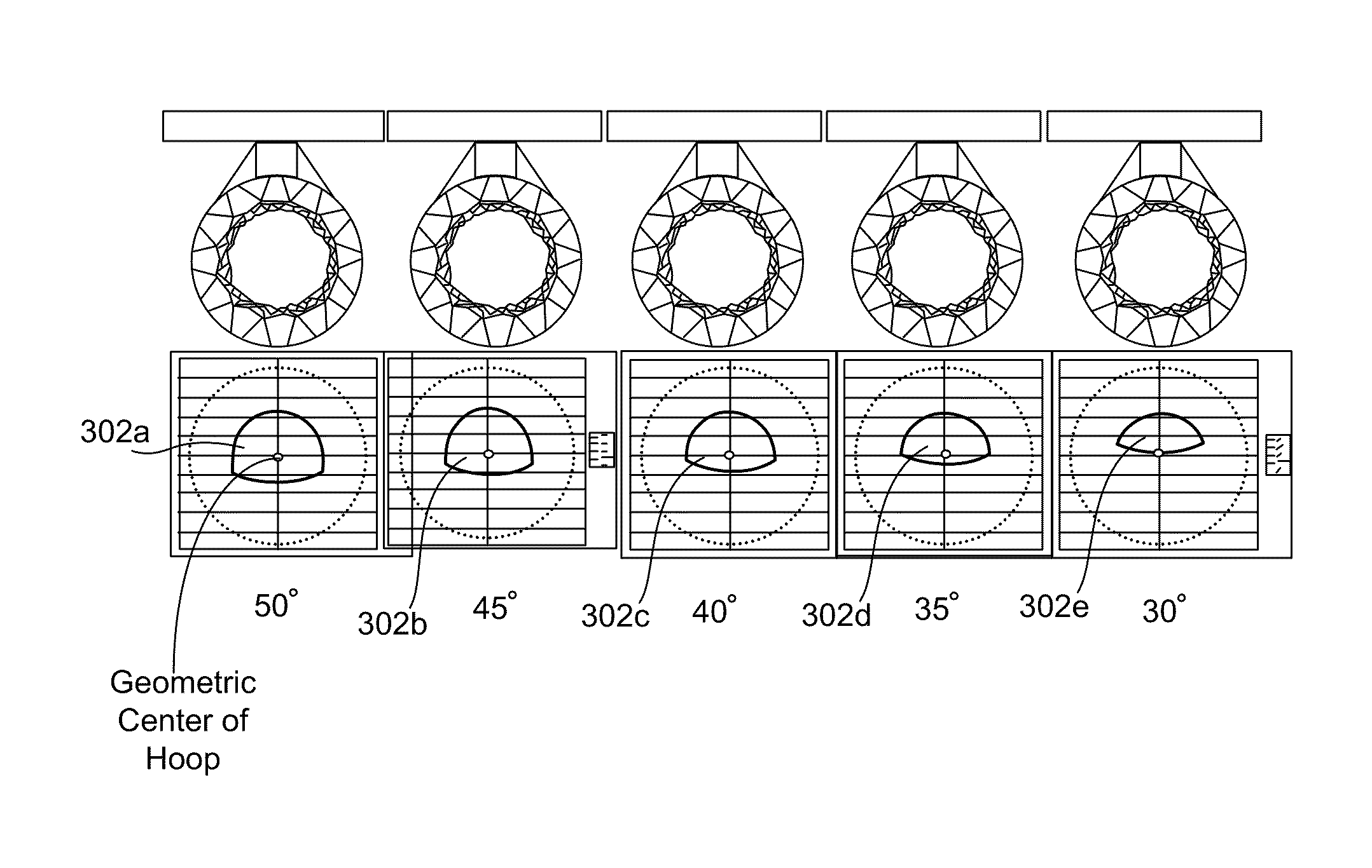 Training devices for trajectory-based sports