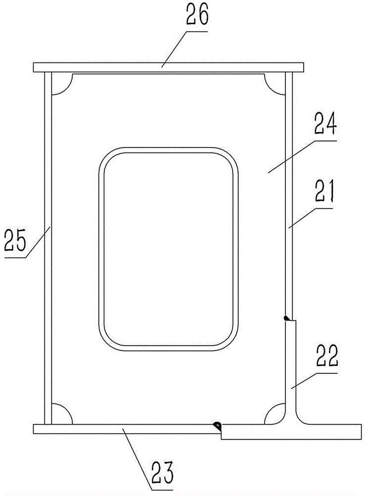 A kind of box girder welding method