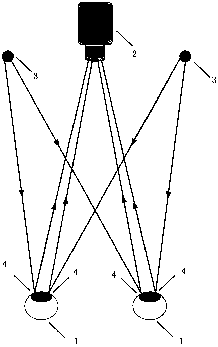 A video-based human eye position detection method