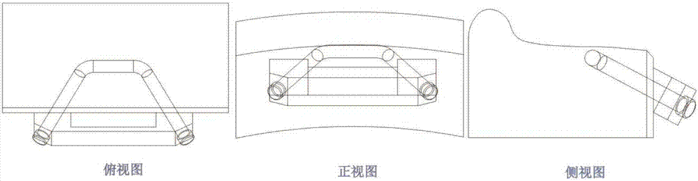 Ultrasonic nondestructive detection method of high-speed railway wheel pair tread stress