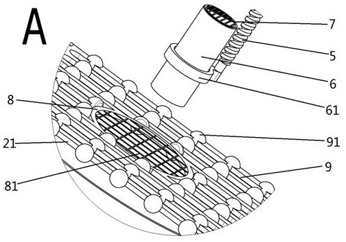 Silkworm cocoon removing device