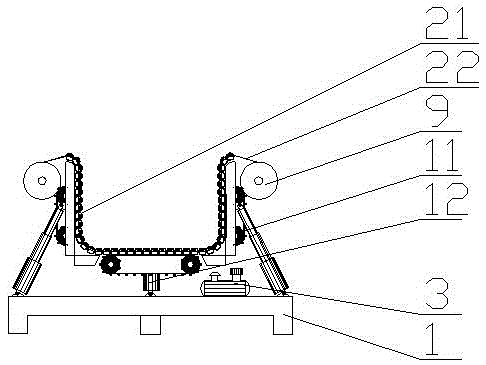 Automatic nursing bed