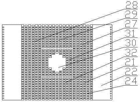 Automatic nursing bed