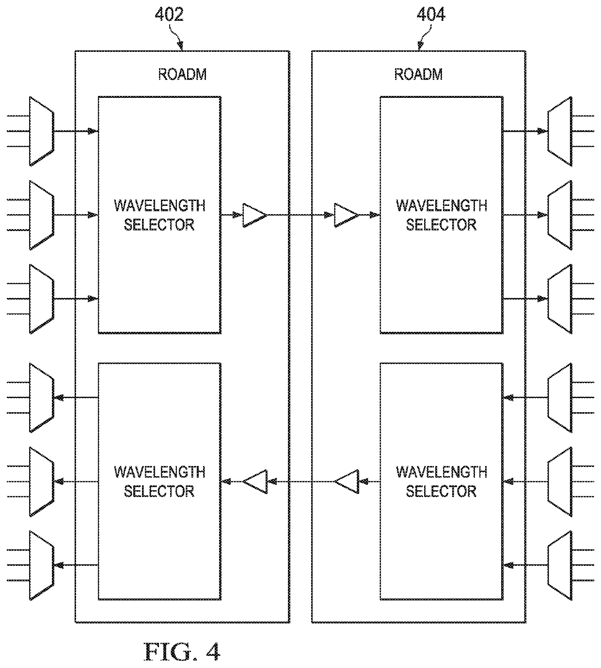 Optical system including a reconfigurable optical add/drop multiplexer and filters