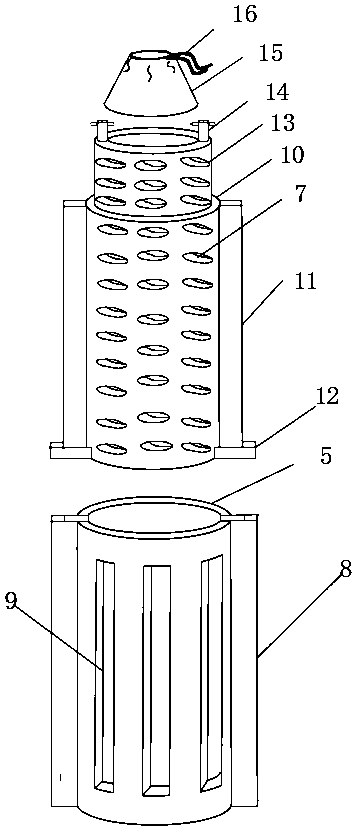 Recycling-used cotton seed hull package for mushroom planting