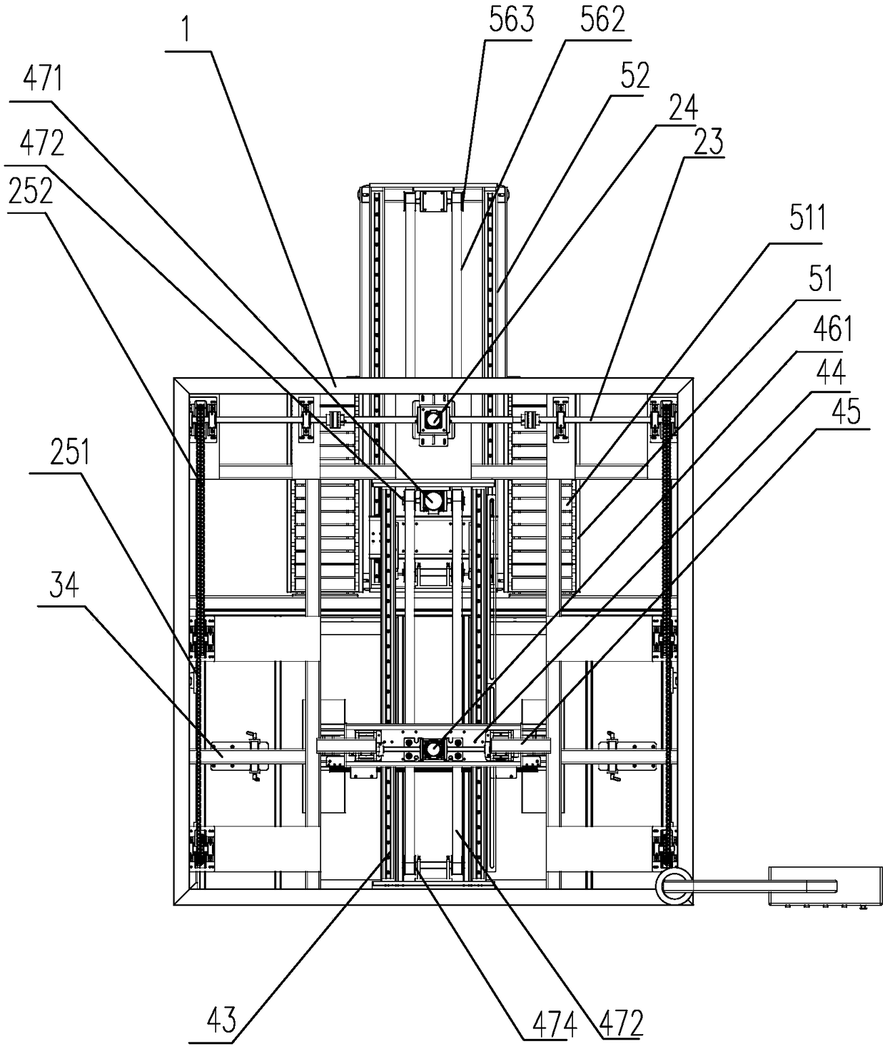 Device for conveying paperboards in batches