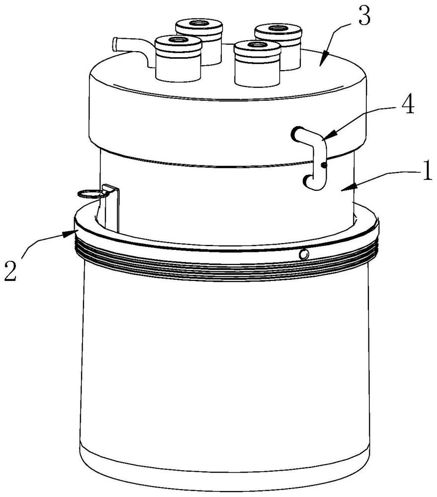 Laparoscope clamping device for hepatobiliary pancreatic surgery