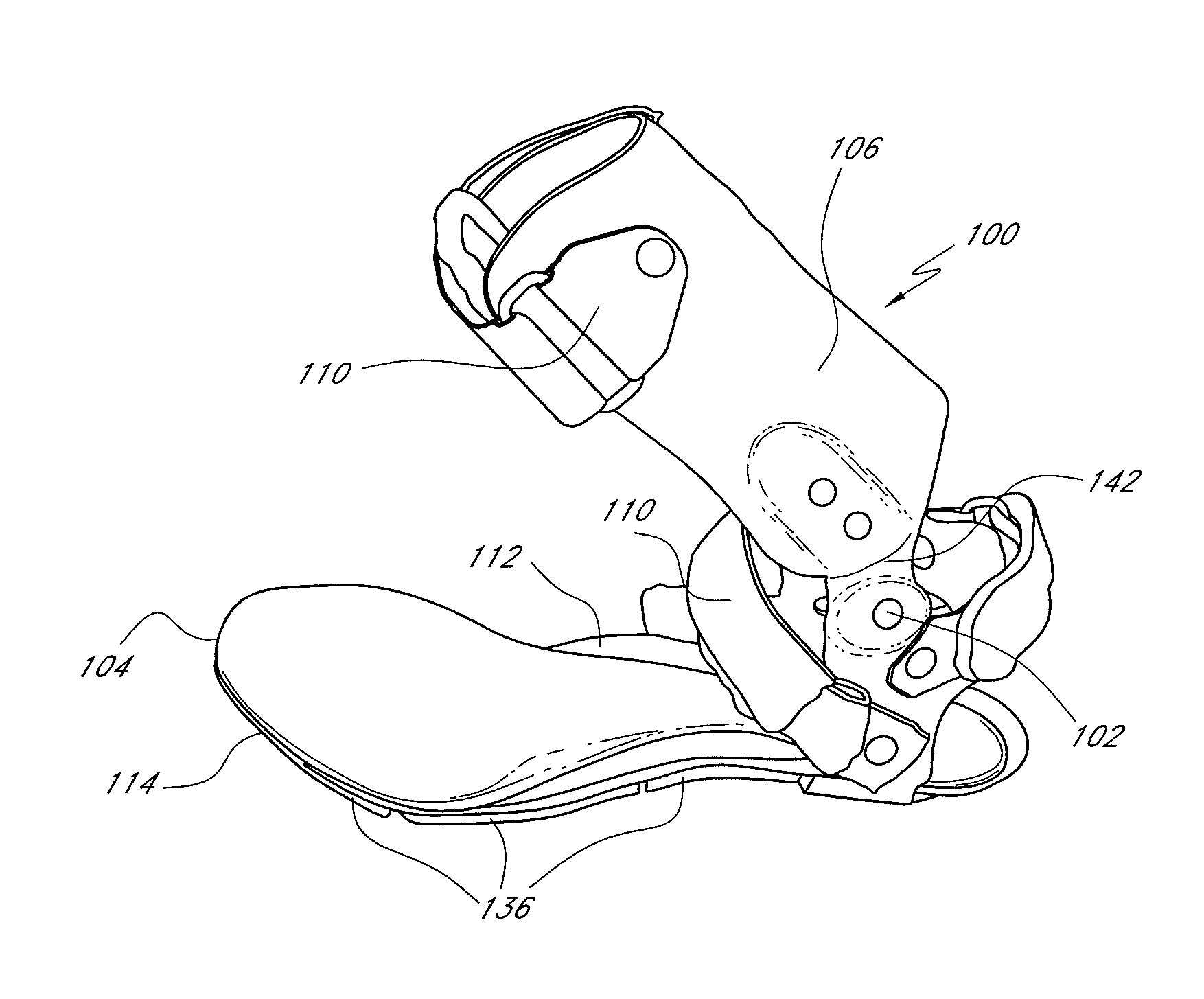 Adjustable response ankle foot orthotic