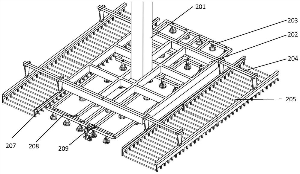 Automatic plate cutting, bending and welding equipment