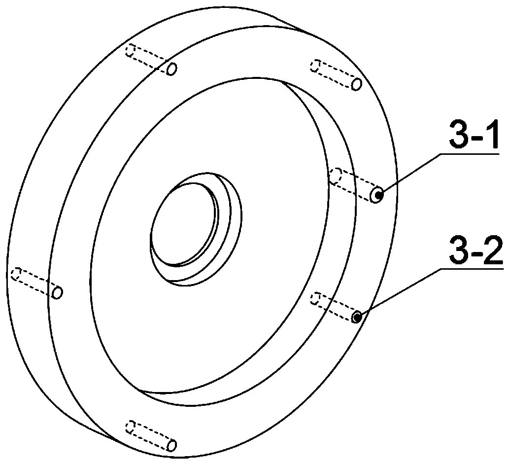 Radial plunger pump/motor and flow distribution structure thereof