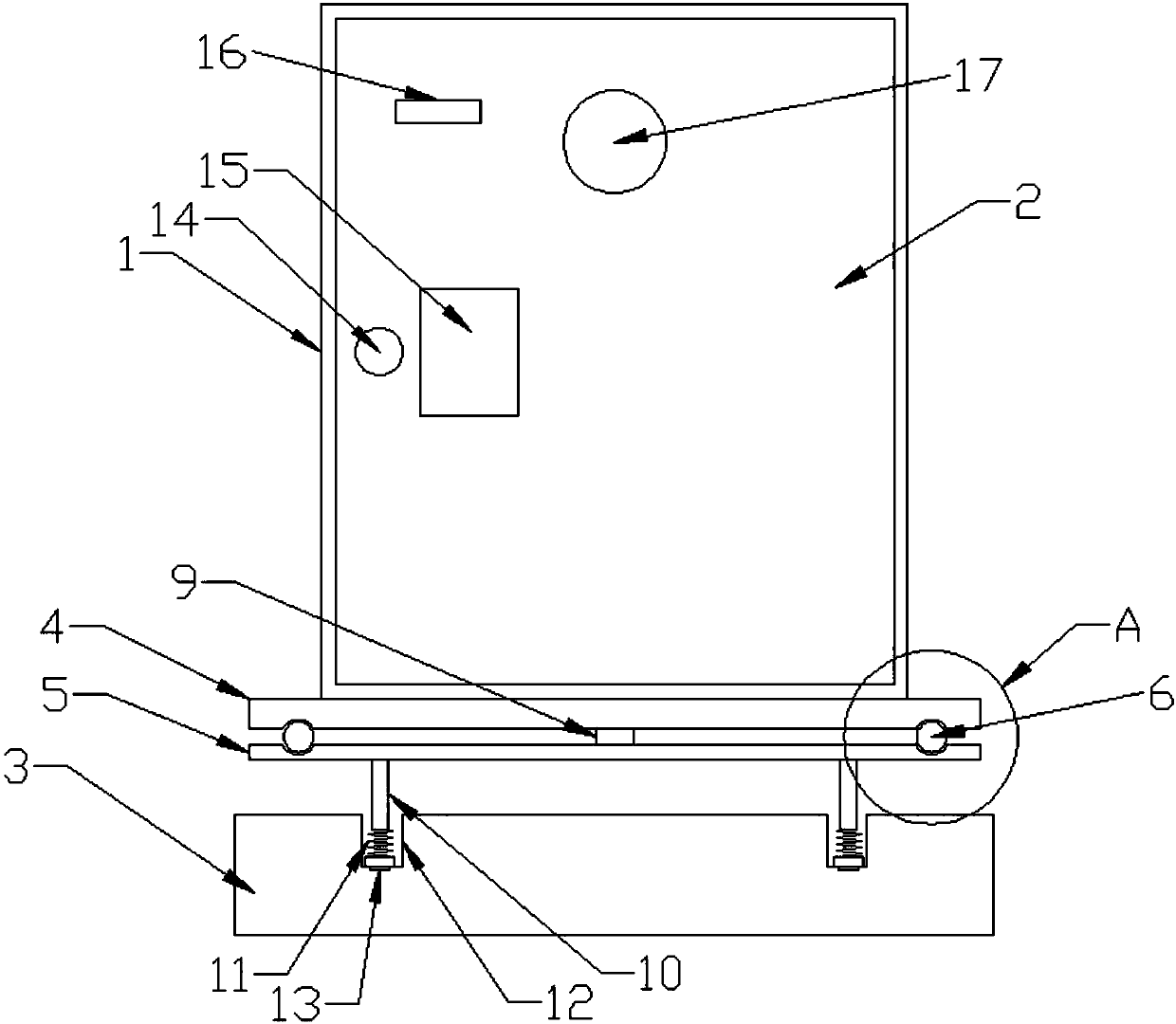 Movement preventing safe box for security and protection