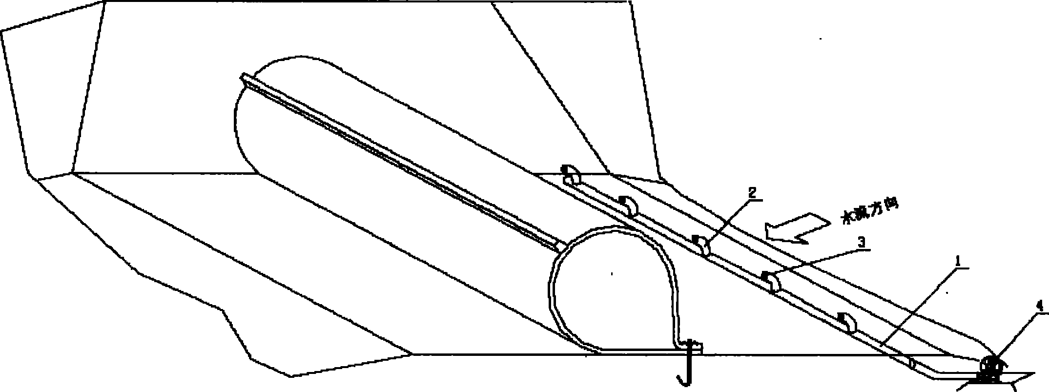 Aeration design method of rubber dam project and device thereof