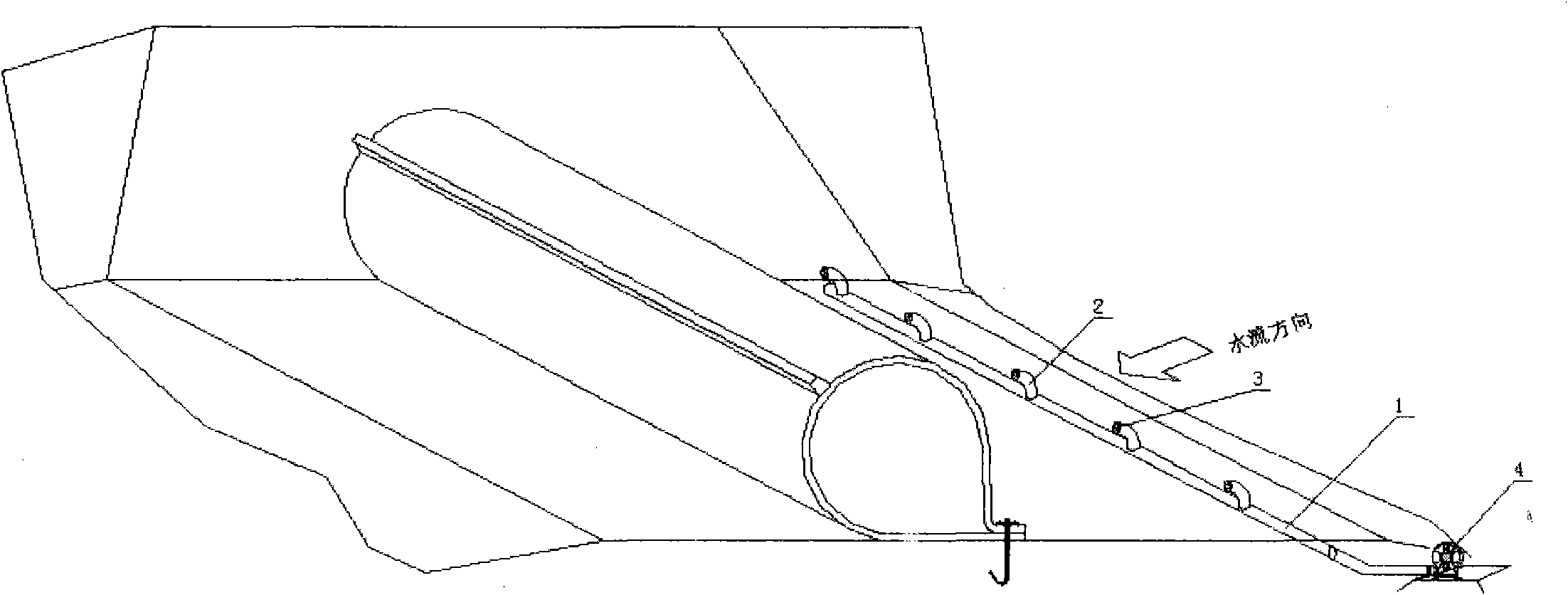 Aeration design method of rubber dam project and device thereof