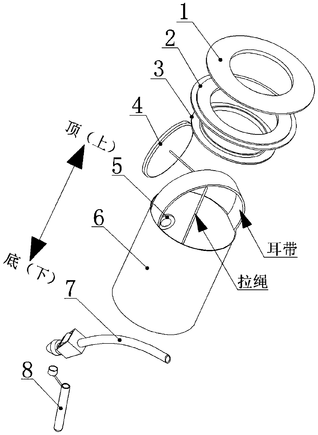 Multifunctional enema bag