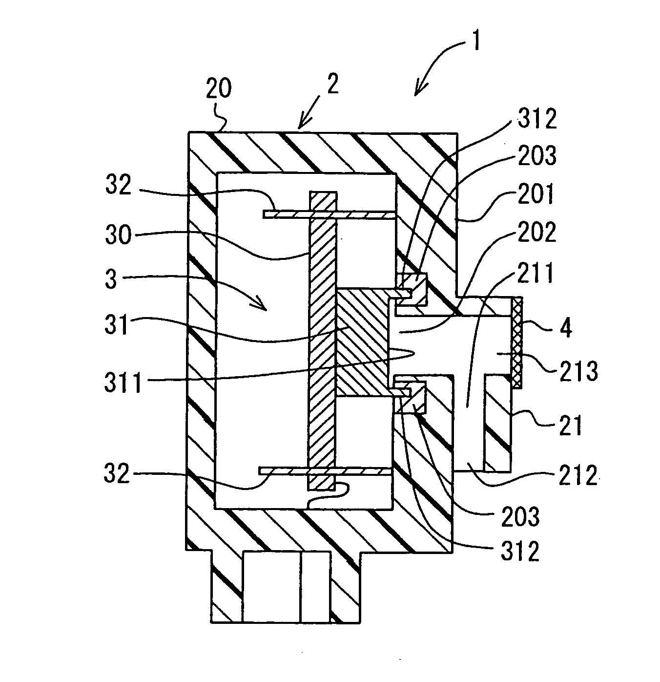 Pressure detection device